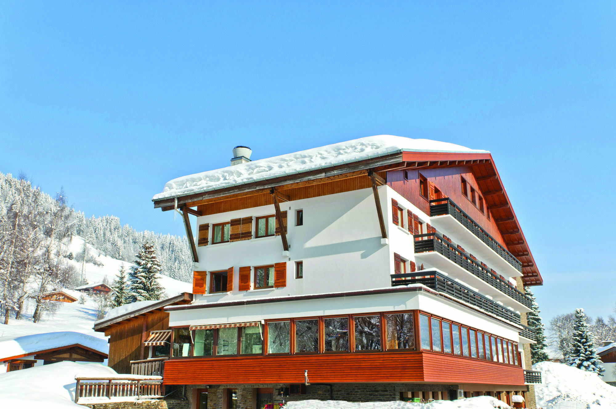 Hotel Vacances Bleues Les Chalets Du Prariand Megève Εξωτερικό φωτογραφία